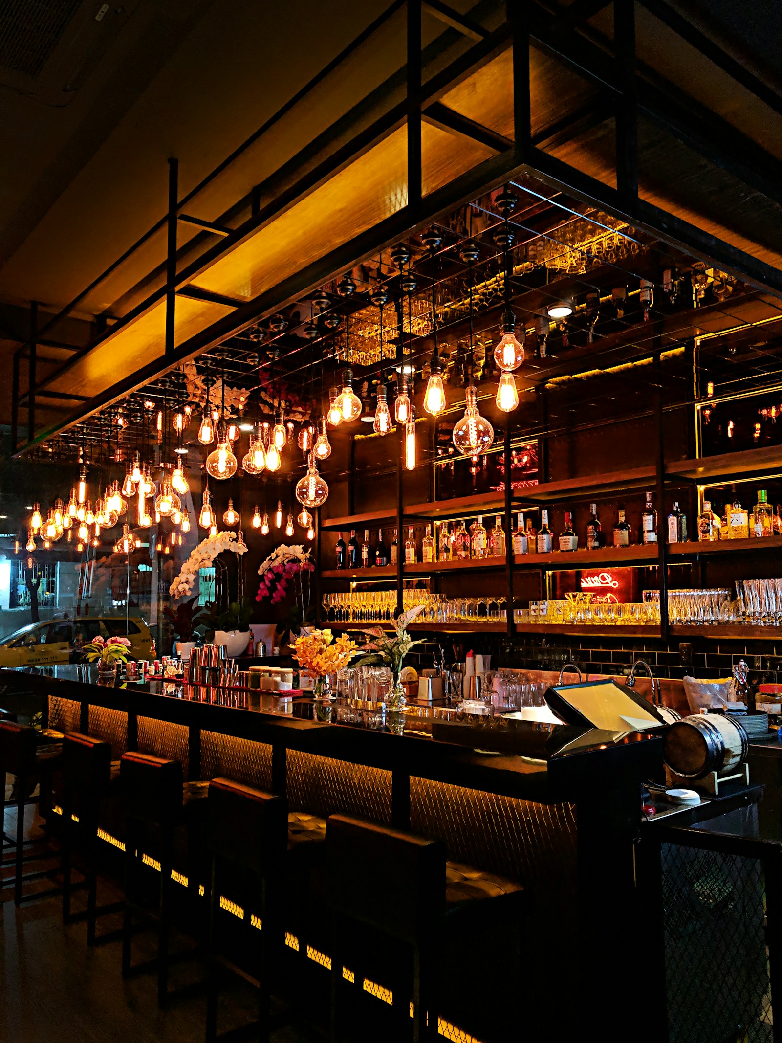 Bar atmosphere imagery from the current Society website